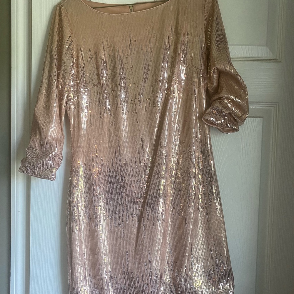 COPY - Vince Camuto Pink Sparkle Dress